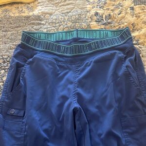 Med Couture royal Blue Jogger scrubs